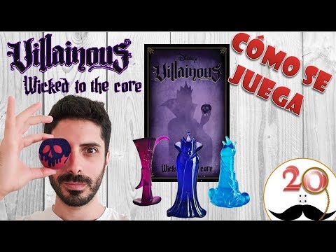 Reseña de Disney Villainous: Wicked to the Core en YouTube