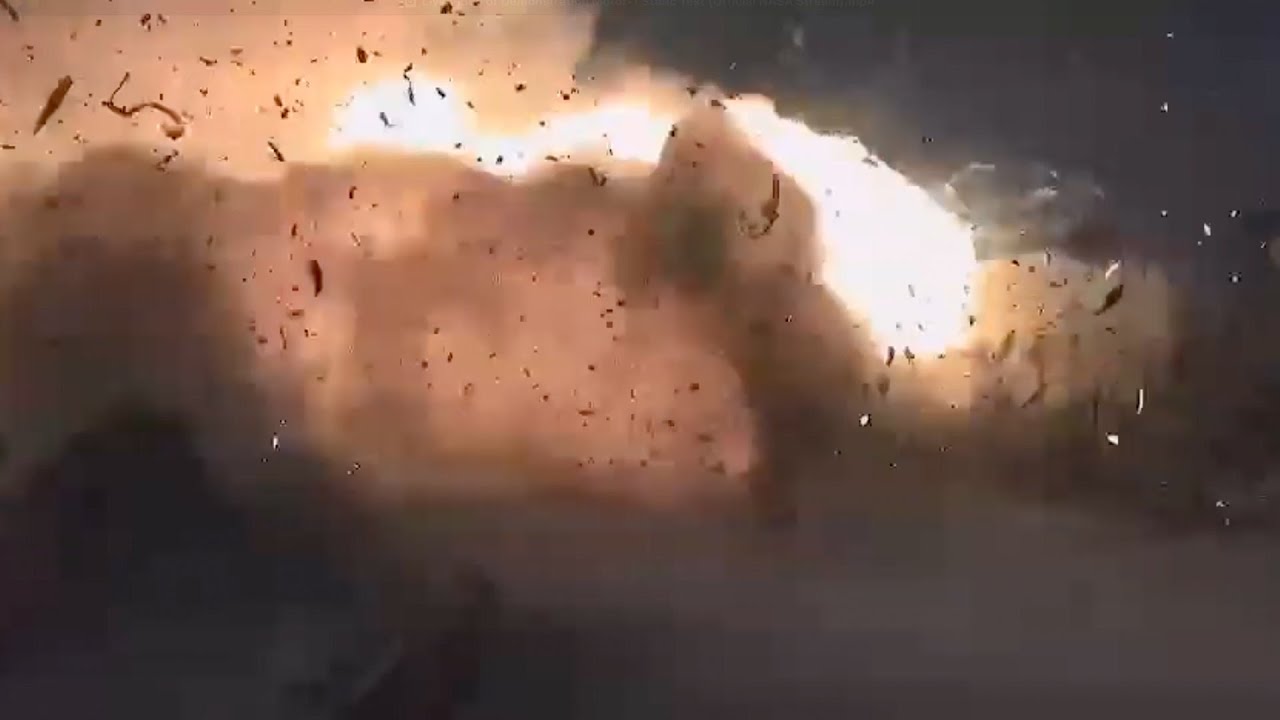 Boom! NASA Artemis rocket booster suffers anomaly during test